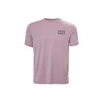 Helly Hansen Skog Recyled Graphic T-Shirt, M, 5003268103, Mor, Erkek
