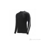 Helly Hansen Stripe Crew Erkek Termal İçlik Siyah Anti-Alerjik ve Doğal Antibakteriyel - XS