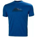 Helly Hansen Tech Graphic Erkek Tisort Mavi Hha.63088hha606