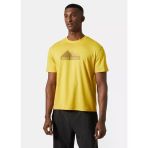Helly Hansen Tech Graphic Erkek Tisort Sari Hha.63088hha348