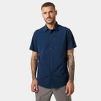 Helly Hansen Tofino Solen Short Sleeve Shirt Erkek Kisa Kollu Gomlek 63204-584 Lacivert