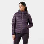 Helly Hansen Verglas 2.0 Down Kapüşonlu Kadın Kaz Tüyü Mont - XL - Mor
