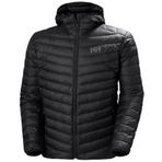 Helly Hansen Verglas Hooded Down Hybrid Insulator Siyah Kapüşonlu Erkek Mont