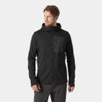 Helly Hansen Versalıte Hooded Fleece Mont HHA.49547 Erkek Black Ara Katman - XL - 001-Siyah