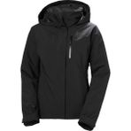 Helly Hansen W Crewser Kadın Mont Hafif İzolasyonlu Su Geçirmez Siyah Polyester Malzeme - XS