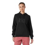 Helly Hansen W HH LOGO HOODIE 2.0 Kadın Kapüşonlu Sweatshirt Siyah, M