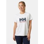 Helly-Hansen W HH LOGO Kadın T-shirt, Beyaz, XXL