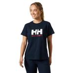 Helly-Hansen W HH LOGO Kadın T-shirt, Lacivert, L
