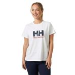 Helly Hansen W HH LOGO T-SHIRT 3.0 Kadın Polo Tişört, Beyaz, XL