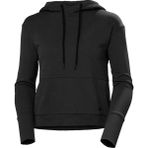 Helly Hansen W Lıfa Tech Lıte Hoodıe Kapişonlu HHA.48530_HHA.990 Sweat Shirt - Siyah