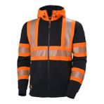 Helly Hansen Workwear Icu Zıp Kapüşonlu Sweatshirt - 79273 - HH.79273.269.XL - Turuncu