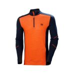 Helly Hansen Workwear Lıfa Yarım Fermuar Sweatshirt -75107 Turuncu