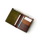 Helmbrook London Dayton Hakiki Deri Kahve Plus Color Erkek Ince Tasarım Çok Bölmeli Rfid Korumalı Cüzdan Kahverengi