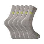 Help Steps 5'li Tenis Çorabı Gri - 36 - 40
