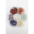 Helsinki Accessories 7 Çakra Doğal Taş Özel Stand Set Helsinki