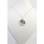 Helsinki Accessories Hayat Ağacı Çakra Doğal Taş Kolye Helsinki HLSK-DGT235