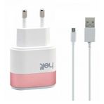 Helt HT-12 2 Çıkışlı 2400 mAh Ev Tipi Şarj Cihazı+Micro USB Kablo