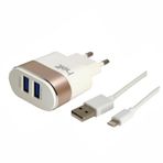 Helt HT-13 Beyaz 10W 2400 mAh Lightning Kablo ve Şarj Aleti