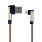 Helt HT-81 100 cm Gold Plastik Micro Şarj ve Data Kablosu