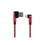 Helt Ht-81 Plastik Micro Usb 100 Cm Micro Data Kablo - Kırmızı