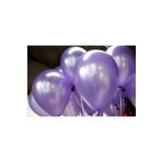 helyum pasta 12 Inç Metalik Lila Balon 5'li