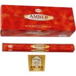 Hem Amber Aromalı 6 Lı Tütsü (120 Adet Çubuk ) ve Esterya Plus Argan Sabunu