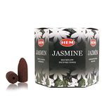 Hem Geri Akış Şelale Yasemin Kokulu 40 Konik Jasmine Backflow Incense Cones Tütsü