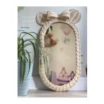 HEMA BAMBU Rattan Papyonlu Mickey Mause Ayna 35*65 Cm