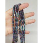 Hematit Taşı Rondela Dizi 2X6MM (54674)