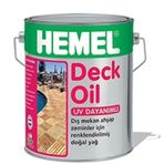 Hemel Deck Oil Light Oak 2.5 lt Ahşap Boyası