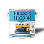 HEMEL Hickson Decor Aqua Breather Paint Nefes Alan Polar White Beyaz Yarı Mat 2,5 Lt