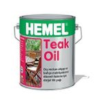 Hemel Teak Oil Şeffaf 5 Lt Çok Renkli