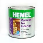 Hemel Varnish For Interior 750 ml Şeffaf Vernik