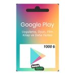 hemenoyun Google Play 1000 TL Hediye Kartı Bakiye
