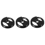 Hemobllo 3 Adet 45 kayıt adaptörü teknikleri pikap adaptörü 45 kayıt kollu vinil plaklar için pikaplar vinil plak aksesuarı 45 ila 33 rpm dönüştürücü pikap matı CD kayıt oynatıcı