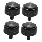 Hemobllo 4 Adet Kamera Dönüştürme Vidası Dslr Kamera Flaş Tutucu Için Adaptör Kamera Yatağı Tripod Vidası Tripod Adaptörü Fotoğraf Makinesi Çift ​​katman Alüminyum Alaşım Sıcak Ayakkabı