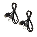 Hemobllo 4 Adet Veri Kablosu Usb Kabloları Kablo Için Mp3 Çalar Çoğaltıcı Mp3 Medya Oynatıcı Için Kablo Şarj Kabloları Stereo Jak Kablosu Şarj Cihazı Bakır Çekirdek Dijital Kamera