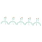 Hemobllo 5adet Type-c Usb Veri Ve Şarj Kablosu Süper Hızlı Şarj Silikon Malzeme Tüm Telefonlarla Uyumlu Esnek Ve Dayanıklı Tasarım