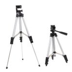 Hemobllo kamera tripod standı tutucu akilli telefon mobiltelefon dijital fotoğraf makinesi telefon tripod digital camera kamera tripodu standı ayarlanabilir tripod standı Silver