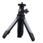 Hemobllo Kamera Üçayağı Masa Için Iş Telefonu Standı Mini Tripod Selfie Çubukları ışıklı Telefon Tripodu Araba Cep Telefonu Tutucu Yüzük Kamera Için Tripod Yüzen El Yükseltici Black Metal