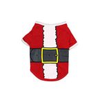 Hemobllo Noel evcil hayvan kostümleri Köpek Noel Giysileri Pet Santa Kazak Gömlek Yavru Kedi Kazak Hoodies Kostüm- Boyut S