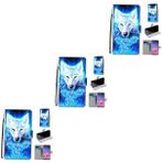 Hemobllo Telefon Kılıfı 3 Parça Çevirmeli Cüzdan Diğer Cüzdan Flip Kılıf Kartvizitlik Cüzdan Kart Tutucu Standı Karikatür Cüzdan S10 Için Kılıf Cüzdan Kılıf Kapak Telefon S22 Kapak