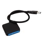 Hemobllo USB Kablosu Hdd Usb Adaptörü Sabit Sürücü Adaptör Kablosu Hdd i Hdd Konektörleri Usb i Usb Dönüştürücü Usb'ye Güç Ayırıcı Dizüstü Sabit Sürücü Adaptörü Hard Disk Bağlayıcı