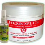 Hemoplus 100 ml Hemor.roidin Bağsur Kremi+ 30 ml Çörek Otu Agriyağı - 1Paket