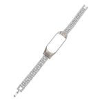 HEMOTON 1 Bilgisayar Kayış Paslanmaz Saat Değiştirme Pas Önleyici Kordonlu Saat Ayarlanabilir Izle Bileklik Bling Izle Bileklik Moda Saat Bantları Darı 5 Paslanmaz Çelik Aksesuarlar