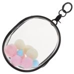 HEMOTON 1 Takım bebek çantası siyah bebek küçük şeyler oyuncak depolama oyuncak bebek giysileri mini çocuk oyuncak kız oyuncakları hasta bezi bavul seyahat çantası sağlam çanta pvc Black