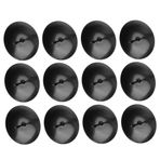 Hemoton 12 Adet Tealight Klip Için Sütun Mumluk Çelenk Mum Tabağı Mumluk Üstü Için Mumluk Metal Mum Tabağı Mumluk Mumluk Yedek Cam Mumluklar Ütü Çay Mumu Fincan
