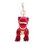 HEMOTON 2 bebek anahtarlık bulanık anahtarlık sırt çantası süsleri mini peluşlar peluş oyuncak peluş oyuncağı anahtarlık kolye kolye Süper yumuşak kısa peluş kırmızı