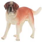 Hemoton 3 Parça aziz bernard köpek modeli köpek heykelcik köpek dekorasyon Çocuk oyuncakları dekorasyon süs modeller köpek figürü masaüstü köpek köpek yavrusu yapay köpek