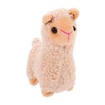 HEMOTON Alpaka Kolye Peluş Alpaka Koyun Anahtarlık Alpaka Süsler Sevimli Hayvan Süsleri Hayvan Anahtarlıklar Alpaka Oyuncak Çanta Kolye Anahtarlık Kawaii Anahtarlık Kısa Peluş